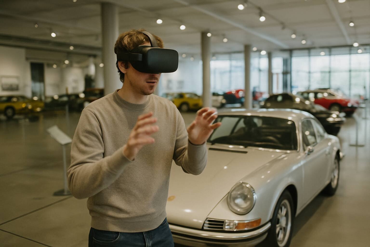 Upptäck hur moderna bilmuseer kombinerar historiska fordon med VR, AR och interaktiva appar. Praktisk guide för teknikintresserade besökare.