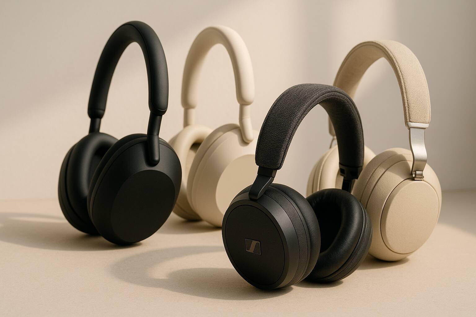 Hitta perfekta trådlösa hörlurar bland toppmodeller från Sony, Sennheiser och JBL. Expertjämförelser av ljudkvalitet, batteritid och brusreducering.