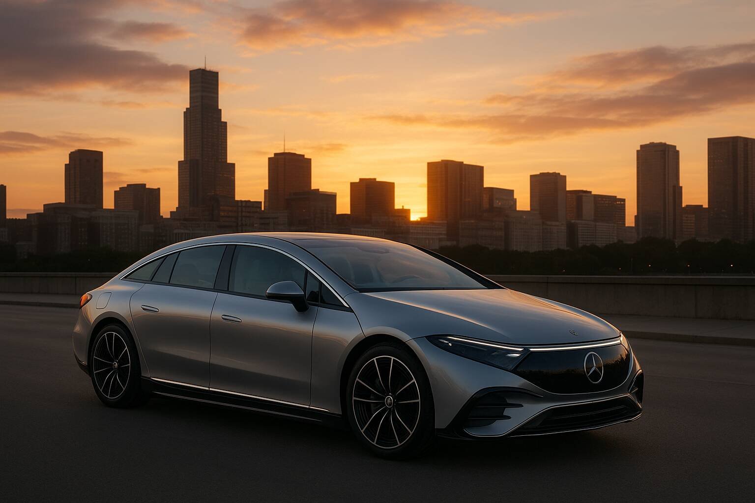Upptäck Mercedes EQS - den elektriska lyxsedanen med banbrytande teknologi, imponerande räckvidd på 857 km och klassledande autonoma körfunktioner.